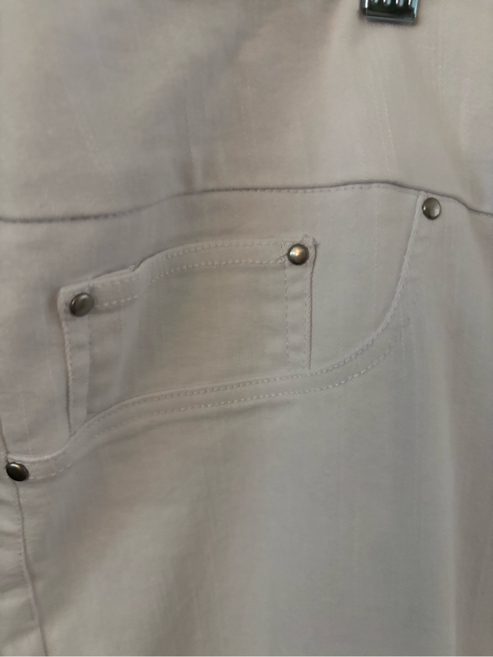 Ruby Rd. White Pull-On Crop Pants - Picture 9 of 9